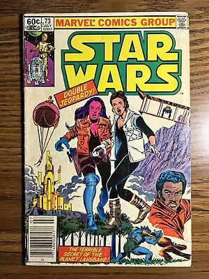 Buy Star Wars 73 Newsstand Luke Skywalker Leia Organa Marvel 1983 Vintage • 4.73£