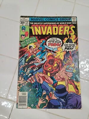 Buy The Invaders #21  1977 • 5.96£
