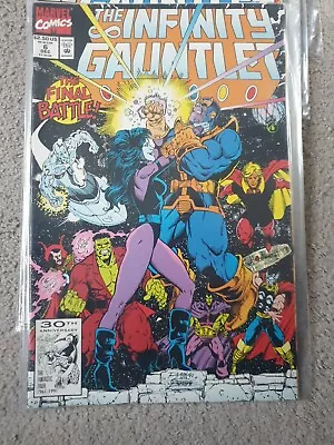 Buy Marvel Infinity Gauntlet Issues 1 - 6 1992 All In Very Good Condition • 39.99£