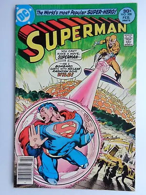 Buy Dc Comics  Superman  #308 February 1977  Garcia Lopez  Art - Neal Adams Cover • 6.85£