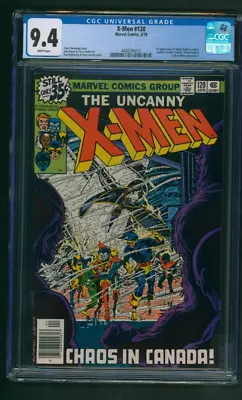Buy Uncanny X-Men #120 CGC 9.4 White Pages Marvel 1979 1st App. Alpha Flight • 228.49£