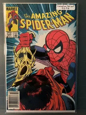 Buy Amazing Spider-Man #245 NM- 9.2 Canadian CPV Variant! VHTF In High Grade! • 64.34£