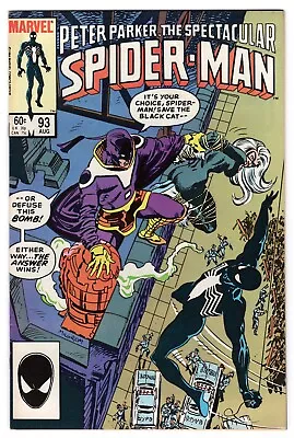 Buy Spectacular Spider-Man No. 93 Aug 1984 (VFN+) (8.5) Copper Age • 8.99£