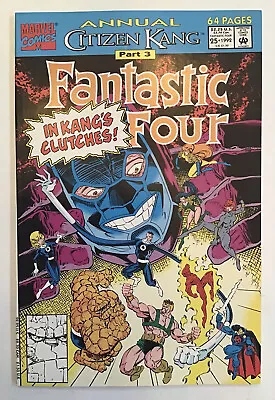 Buy Fantastic Four Annual #25 1992 Key! Citizen Kang ~ 1st Chronopolis ~ Near Mint • 19.79£