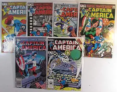 Buy Captain America Lot Of 6 #275,281,282,283,284,314 Marvel (1982) 1st Print Comics • 26.19£