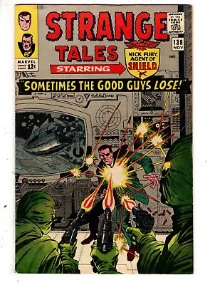 Buy Strange Tales #138 (1965) - Grade 7.0 - 1st Appearance Of Eternity! • 78.85£