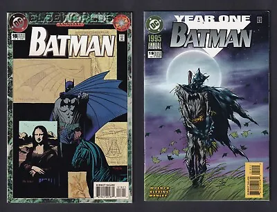 Buy Batman Annual #18 & #19 Mignola Cover DC 1994/1995 • 8.04£