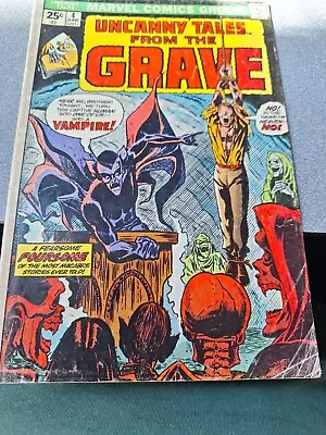 Buy Marvel Comics Uncanny Tales From The Grave Issue 4 GD/VG /1-105 • 2.52£