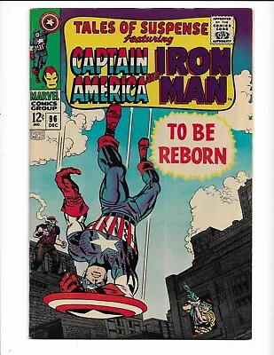 Buy Tales Of Suspense 96 - F- 5.5 - Captain America - Iron Man - Nick Fury (1967) • 22.50£