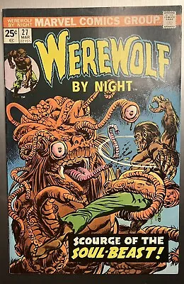 Buy Werewolf By Night #27 KEY  1st App. Of Dr. Glitternight (VF) • 27.65£