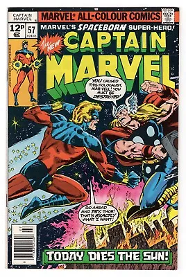 Buy Captain Marvel Vol 1 No 57 Jul 1978 (VFN/NM) (9.0) Bronze Age • 11.99£