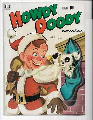 Buy Howdy Doody 13 - F- 5.5 - Christmas Cover (1952) • 23.72£