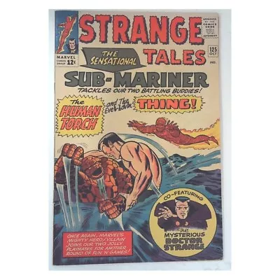 Buy Strange Tales (1951 Series) #125 In Fine + Condition. Marvel Comics [r^ • 106£