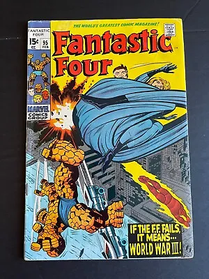 Buy Fantastic Four #95 - 1st Appearance Of Monocle (Marvel, 1970) VG/Fine • 8.21£