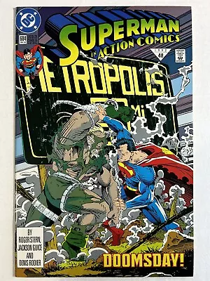 Buy Action Comics #684 | VF+ | Doomsday | Supergirl | DC • 2.40£