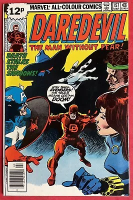 Buy Daredevil #157 (1979) 1st Appearance Ape-Man/Cat-Man/Bird-Man • 8.95£