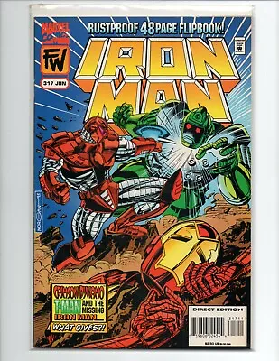 Buy Iron Man 2PC #317-318 - Direct Edition - New Arctic Armor (VF/NM) 1995 • 8£