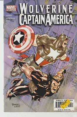 Buy Marvel Comics Wolverine Captain America #4 (2002) 1st Print F • 2£