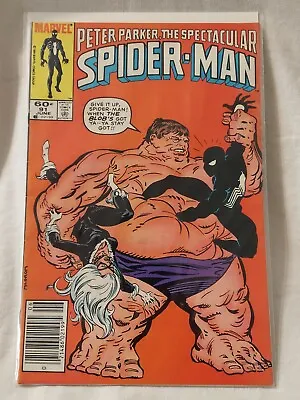 Buy Spectacular Spider-Man 91 Very Fine Newsstand Edition • 8.57£