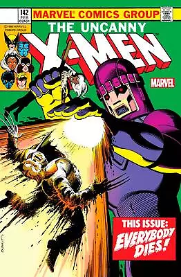 Buy Uncanny X-Men #142, Facsimile Edition, Chris Claremont/John Byrne, NM (2023) • 3.05£