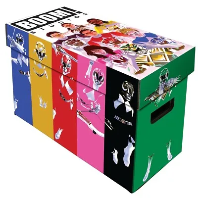 Buy BCW Short Cardboard Comic Book Storage Box With Power Rangers Art No. 3 • 34.66£