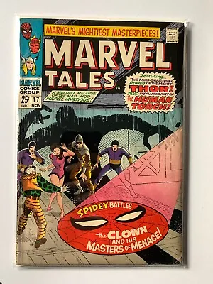Buy Marvel Tales #17 F+ Marvel Comics 1968 - Silver Age Spider-man • 11.94£