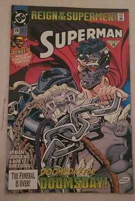 Buy Superman (Volume 2) 78 (Reign Of The Supermen)  Cyborg Superman • 0.99£
