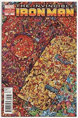 Buy Invincible Iron Man #527 Garcin Collage Variant 2012 Nm+ Marvel Comics • 49.95£