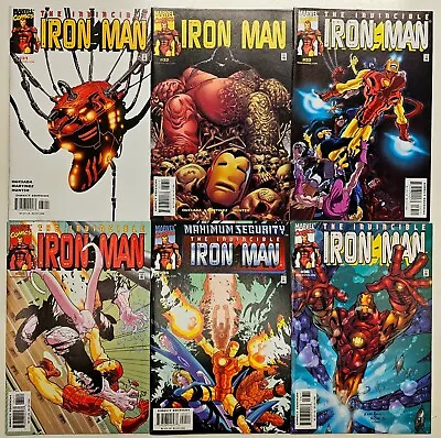 Buy Marvel Comics Iron Man Vol 3 Key Run 6 Issue Lot 31 32 33 34 35 36 High Grade FN • 0.99£