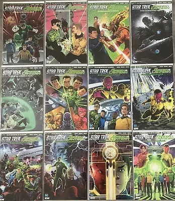 Buy Star Trek Green Lantern Vol 1 #1-6 Vol 2 #1-6 Complete Run DC IDWComics 1stPrint • 47.99£