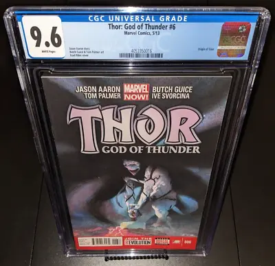 Buy Thor: God Of Thunder 6 CGC 9.6 Gorr - Marvel - Aaron & Ribic • 106.43£