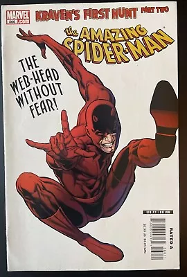 Buy Amazing Spider-Man #566 • Kraven's First Hunt Pt 2! (Marvel 2008) VF White Cover • 2.39£