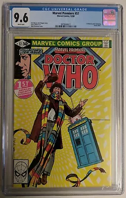 Buy Marvel Premiere #57, CGC 9.6, First Appearance Of Doctor Who! Bronze-Age Key • 155.84£