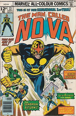 Buy The Man Called Nova - 13 (1977) Marvel Comics • 2£