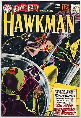 Buy Brave And The Bold 44 FN/VF 7.0 1962 DC Hawkman Hawkgirl Joe Kubert • 79.81£