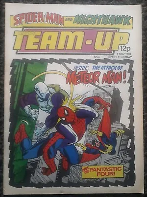 Buy Marvel Team-Up No #8 November 1980 Marvel U.K. Comics VG/G • 3£