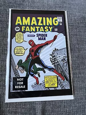 Buy Amazing Fantasy 15 Reprint Edition. 1st Appearance Of Spiderman (2005) Facsimile • 15£
