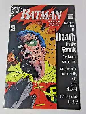 Buy Batman #428 1989 [NM] Death Of Jason Todd Death In The Family Part 3 DC Key • 38.12£