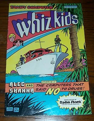 Buy #1s Sale!  WHIZ KIDS # 1 Tandy/Radio Shack  Say No To Drugs  1985 Combined Shpg. • 2.41£