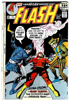 Buy THE FLASH #209 In FN Condition A 1971 Bronze Age DC Comic With The Elongated Man • 8.69£