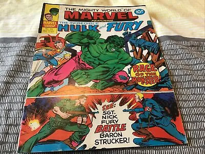 Buy MIGHTY WORLD OF MARVEL# 259 14 Sep 1977 Hulk And Fury • 5£