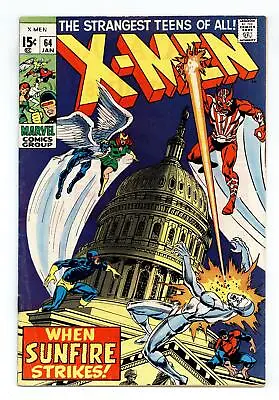 Buy Uncanny X-Men #64 VG 4.0 RESTORED 1970 1st App. Sunfire • 283.86£