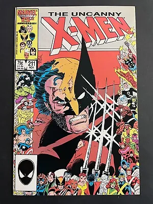 Buy Uncanny X-Men #211 - Wolverine Marvel 1986 Comics NM • 18.90£