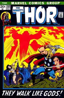 Buy Thor #203 FN; Marvel | September 1972 John Buscema - We Combine Shipping • 12.70£