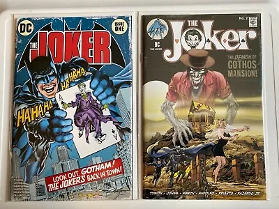 Buy JOKER 1& 2 - 2021 - BATMAN 251 & 227 Homage Variant By NEAL ADAMS  • 68.85£