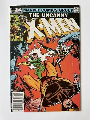 Buy Uncanny X-Men 158 Newsstand Variant 2nd Rogue Appearance 1982 Marvel Comics MCU • 10.25£