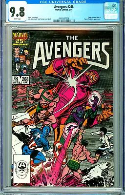 Buy AVENGERS 268 CGC 9.8 WP KANG THE CONQUEROR Copper Age MARVEL COMICS 1986 • 97.85£