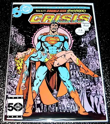 Buy Crisis On Infinite Earths 7 (7.0) 1st Print 1985 DC Comics - Death Of Supergirl • 9.48£