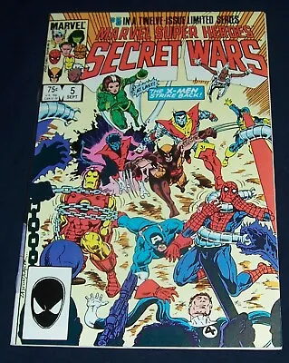 Buy 9.4 NM Marvel Super Heroes SECRET WARS # 5 Bob Layton, Zeck, Disney+ NEW 1983  • 31.61£