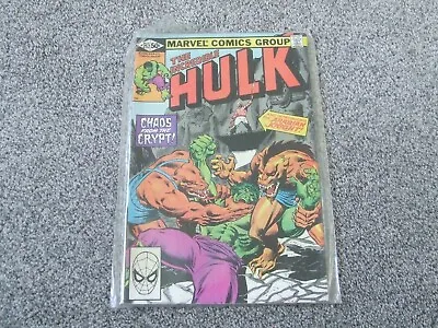 Buy The Incredible Hulk # 257 • 10£